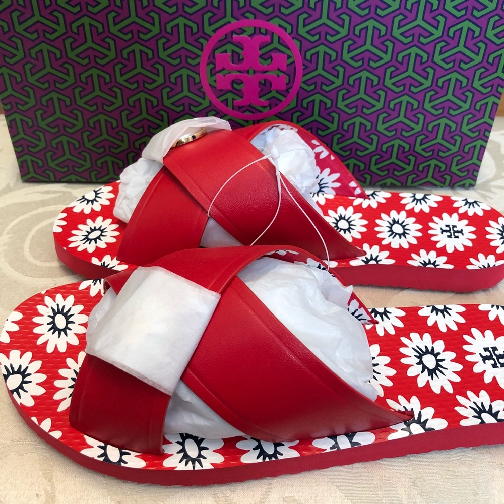 NEW TORY BURCH Melody Criss Cross Sandal